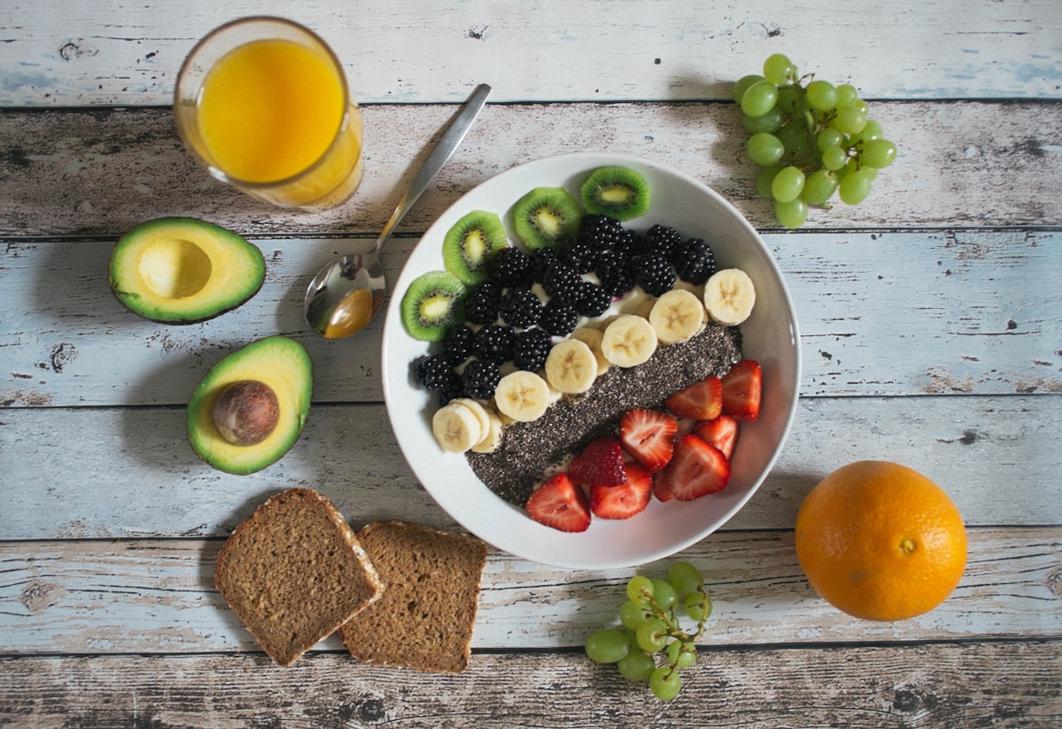 Ingredientes frescos para recetas saludables